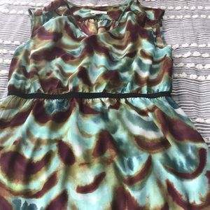 Loft watercolor dress